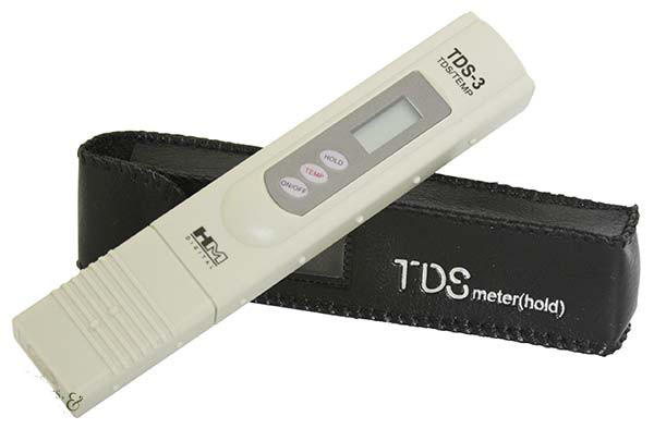 - HM Digital TDS-3 Handheld TDS Meter w/ Thermometer